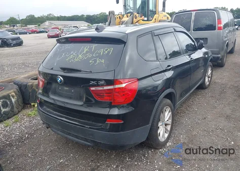 2013 BMW X3 xDrive28I из США, поврежденный, VIN 5UXWX9C53D0A18226